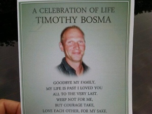 Remembering Tim Bosma - image