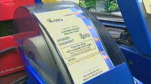 Lotto Max winning ticket file photo