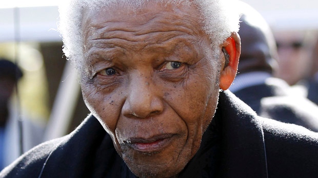 Nelson Mandela South Africa lung infection