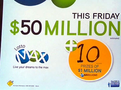 Lotto max friday best sale jackpot