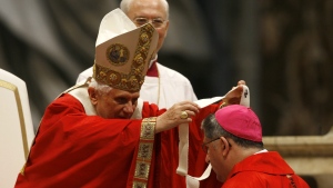 Pope Benedict XVI announces resignation