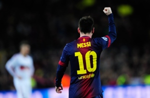 Barcelona's forward Lionel Messi 