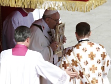 Pope Francis, installation, mass