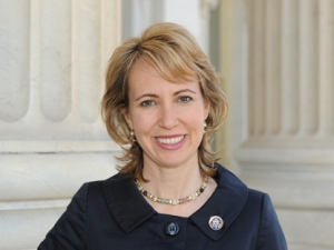 Rep. Gabrielle Giffords poses for a photo in this March 2010 file photo provided by her office. (AP Photo/Office of Rep. Gabrielle Giffords)