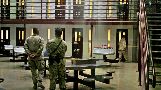 Clash breaks out at Guantanamo Bay