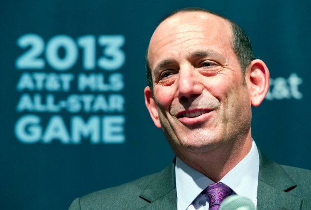 Major League Soccer commissioner Don Garber