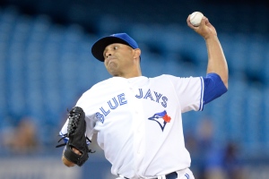 Toronto Blue Jays starting pitcher Ricky Romero