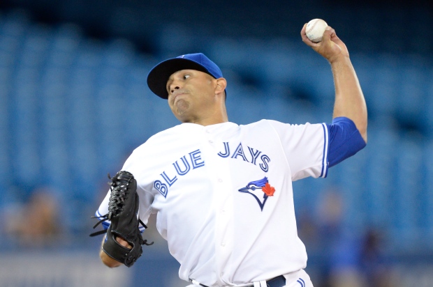 Toronto Blue Jays starting pitcher Ricky Romero