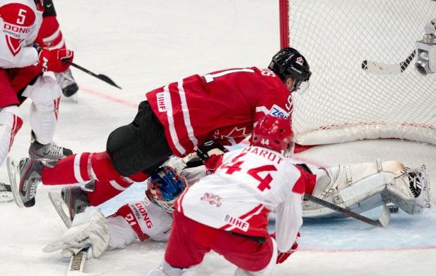 Canada opens hockey worlds with win over Denmark