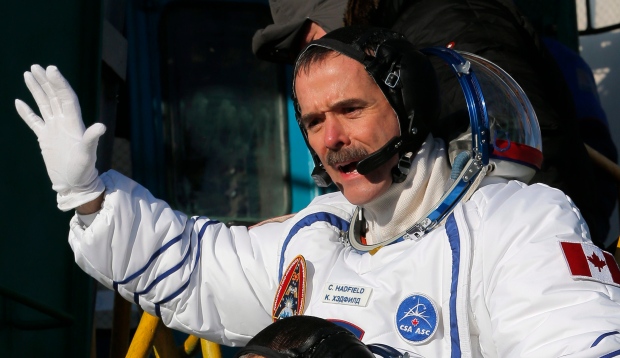Canadian astronaut Chris Hadfield 