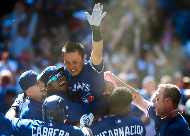 Blue Jays win in comeback against Orioles