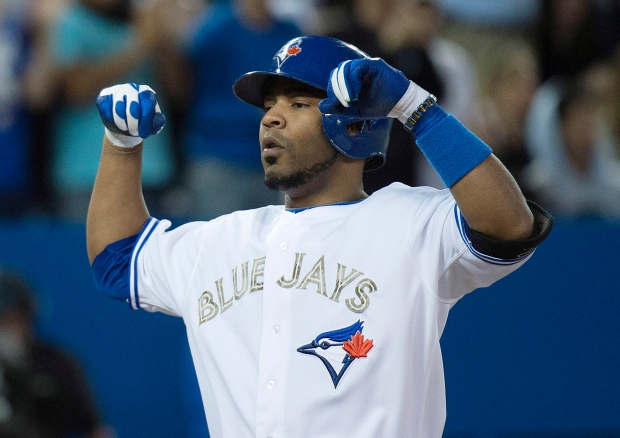 Edwin Encarnacion Blue Jays Braves