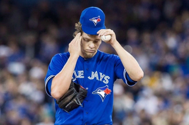 Toronto Blue Jays starting pitcher Josh Johnson