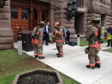 Old City Hall fire