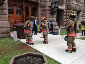 Old City Hall fire