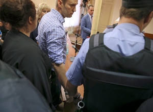 Alexei Navalny sentenced to five years in prison