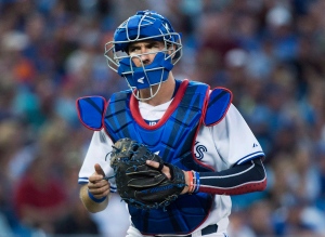 Toronto Blue Jays catcher J.P. Arencibia 