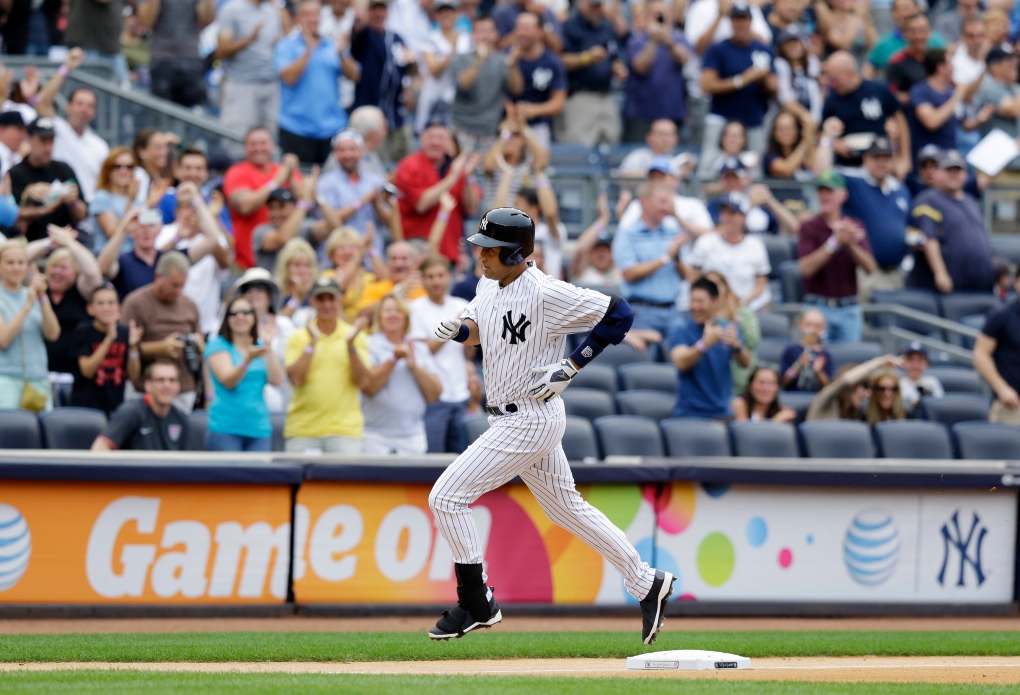 SNY - Derek Jeter played a key role in breaking the ice