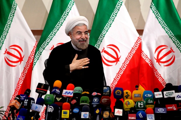 Hasan Rouhani president elect