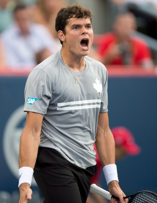 Canadians advance in men's Rogers Cup