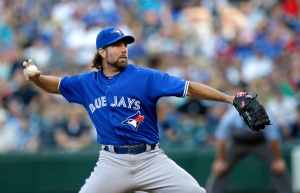 R.A. Dickey progress Blue Jays