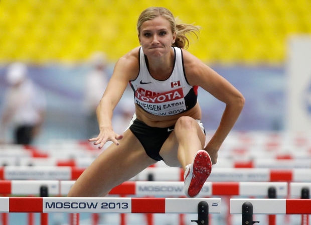 Theisen second after first two events heptathlon