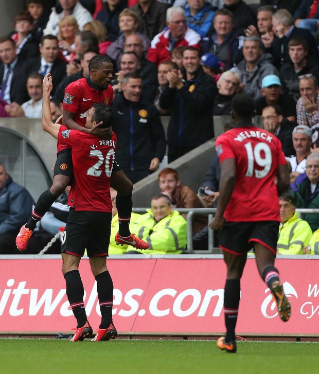 Manchester United's Robin van Persie