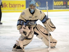 Mississauga St. Michael's Majors goalie J.P. Anderson in a file photo. Anderson will be a key player as the Majors host the Memorial Cup. (THE CANADIAN PRESS/ho-Aaron Bell/OHL Images)