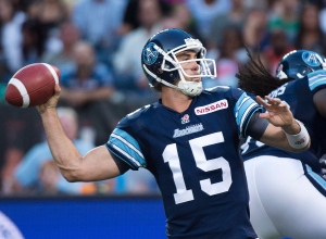 Toronto Argonauts quarterback Ricky Ray