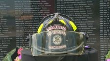 The annual Toronto Fallen Firefighter Memorial Service commemorated 222 firefighters who have been named to the Memorial Honour Roll since 1848. 