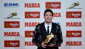 Barcelona's Lionel Messi 