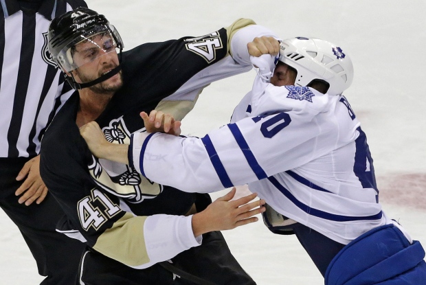 Toronto Maple Leafs' Troy Bodie 