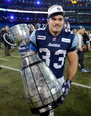 Defending Grey Cup champion Argos unveil new 2023 uniform colours