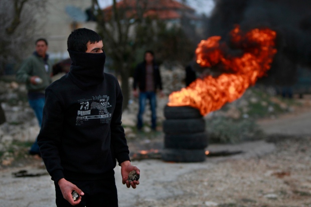 West Bank clashes 