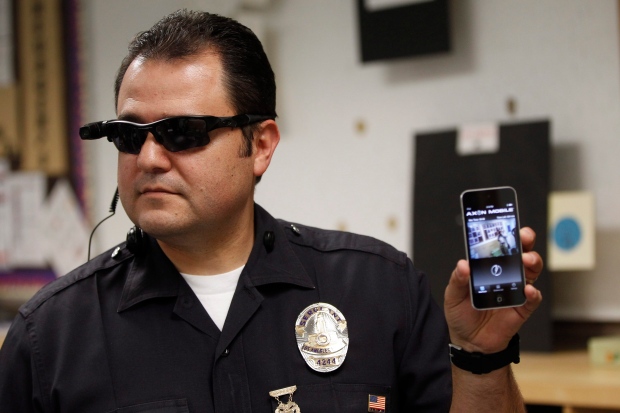 LAPD body-worn video camera