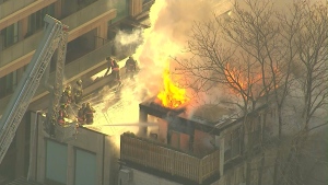 Yorkville Avenue fire