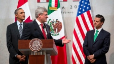 Harper, Obama, Pena Nieto