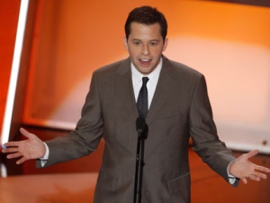 Jon Cryer is seen on stage at the 35th Annual People's Choice Awards on Wednesday Jan. 7, 2009 in Los Angeles.(AP Photo/Matt Sayles)