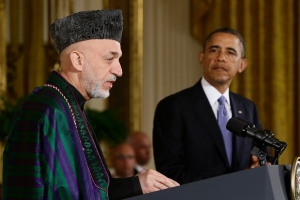 Hamid Karzai, Barack Obama