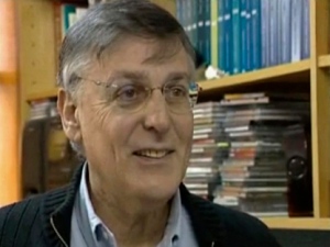 In this image made from video provided by Israel Channel 10 on Wednesday, Oct. 5, 2011, Israeli scientist Daniel Shechtman is seen during a television interview. Shechtman won the 2011 Nobel Prize in chemistry for his discovery of quasicrystals, a mosaic-like chemical structure that researchers previously thought was impossible. (AP Photo/Israel Channel 10)