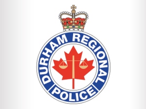 Durham regional police service logo, cp24 stock