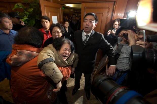 Relatives sob, collapse after announcement