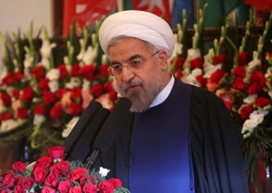 Iranian President Hasan Rouhani visits Afghanistan