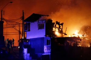 Chile forest fire