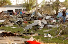 Tornadoes strike Oklahoma, Arkansas