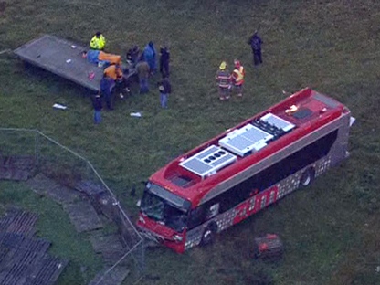 Crash involving Brampton Transit bus injures 9  CP24.com