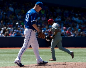 Toronto Blue Jays pitcher Aaron Loup