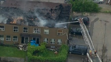 Brampton townhouse fire