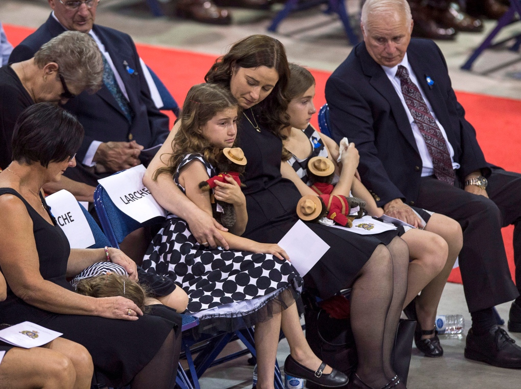 Thousands honour fallen RCMP officers in Moncton  CP24.com