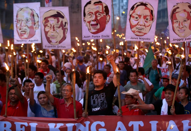 Protests in Manila